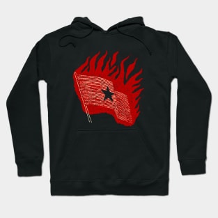 Flaming Flag Hoodie